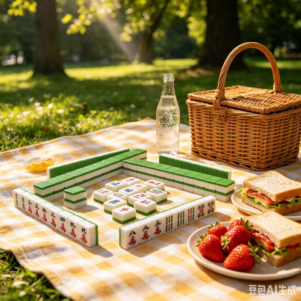outdoor travel mahjong kit