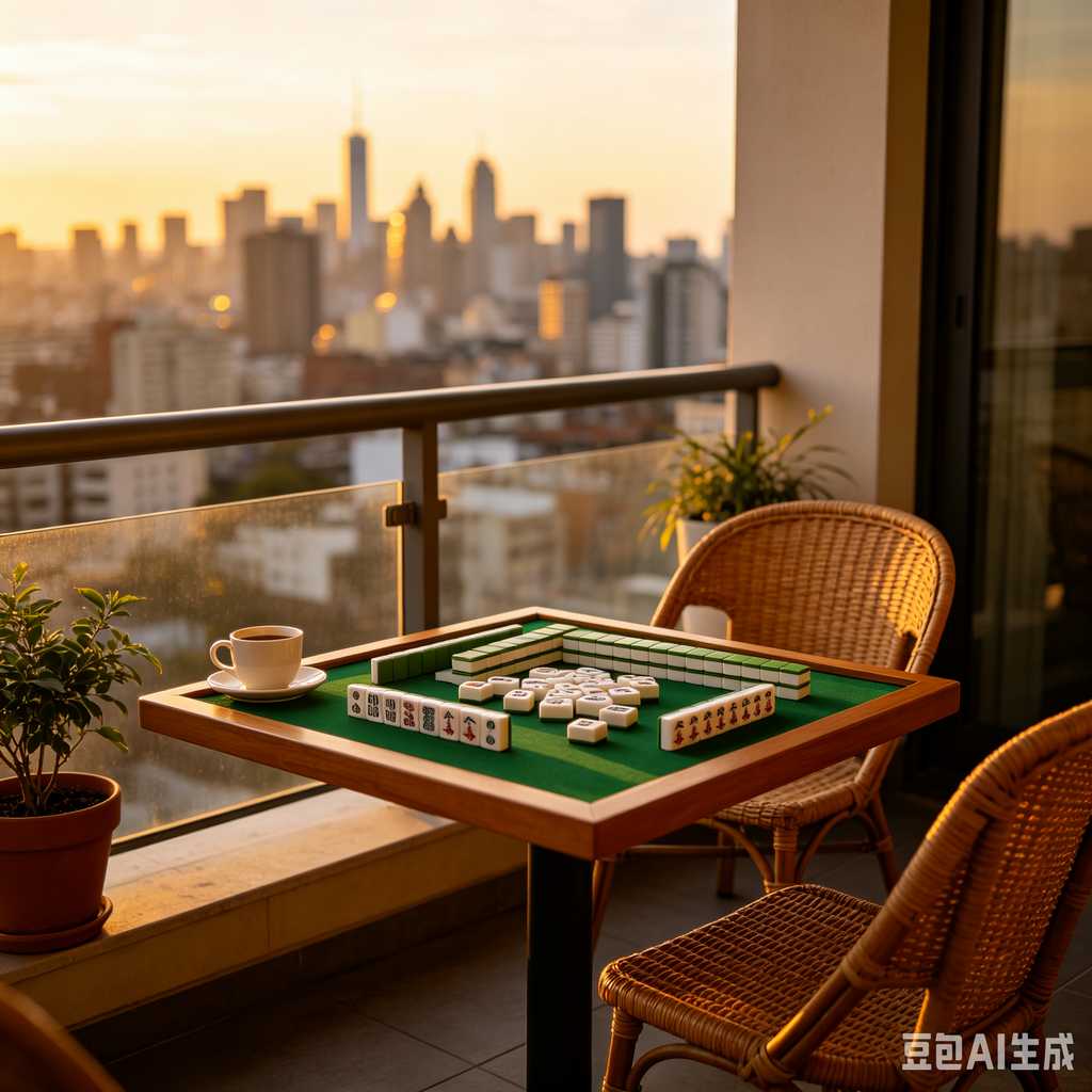 gold accent mahjong set