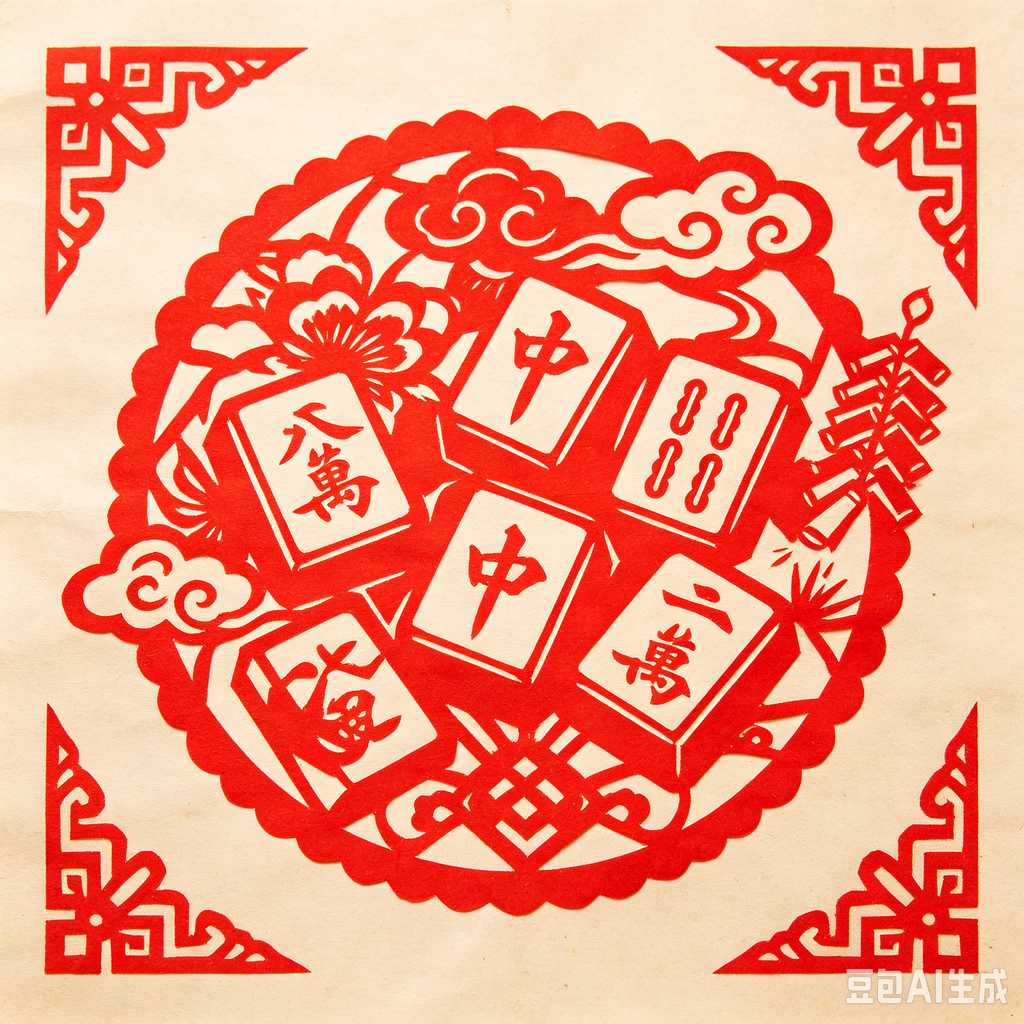 art carving mahjong set